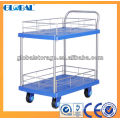 Double Layers Handtruck silencioso com cerca